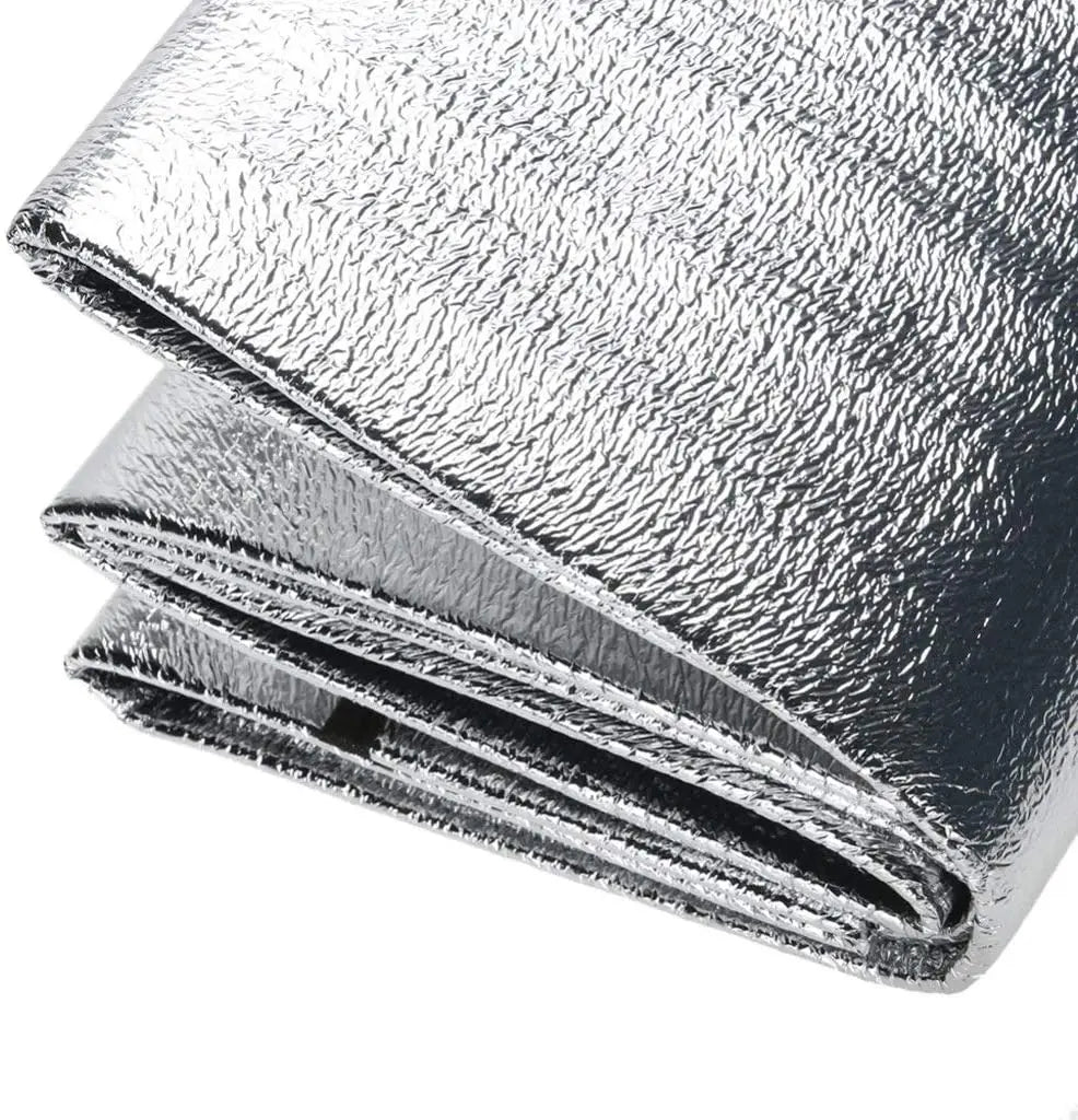 Camping Mat Foam Foil Blanket  Aluminum Insulation Foam Foil Mat Sleeping Pad Thermal Outdoor Tent Footprint Reflecting Heat