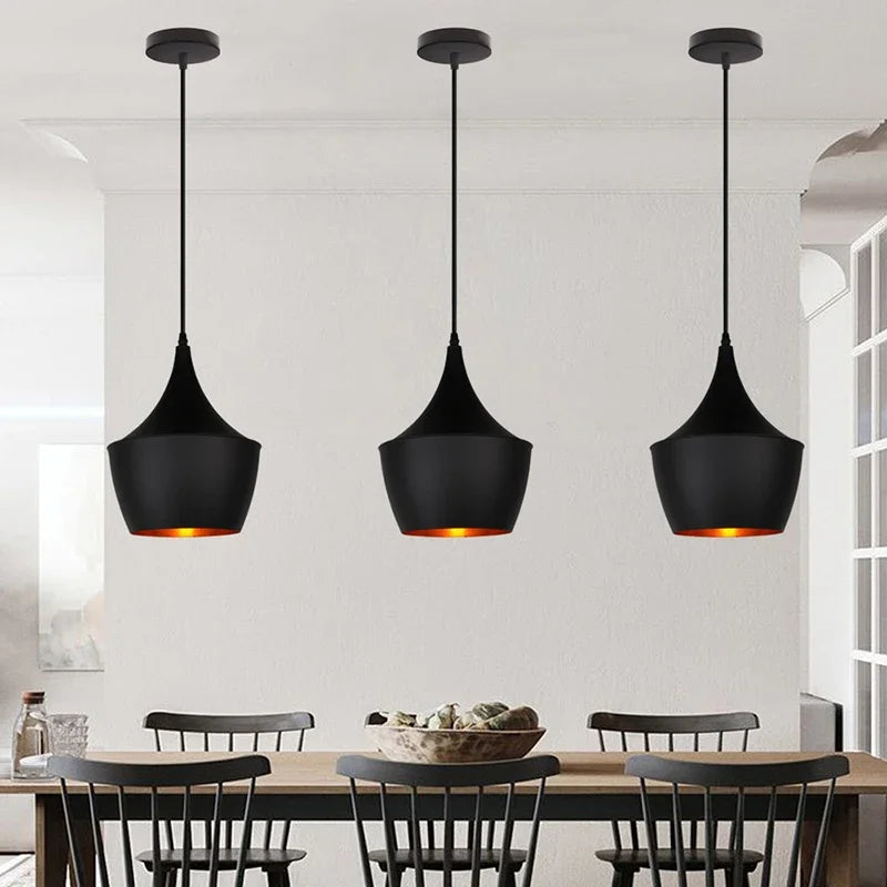 Contemporary Nordic Aluminum Pendant Light