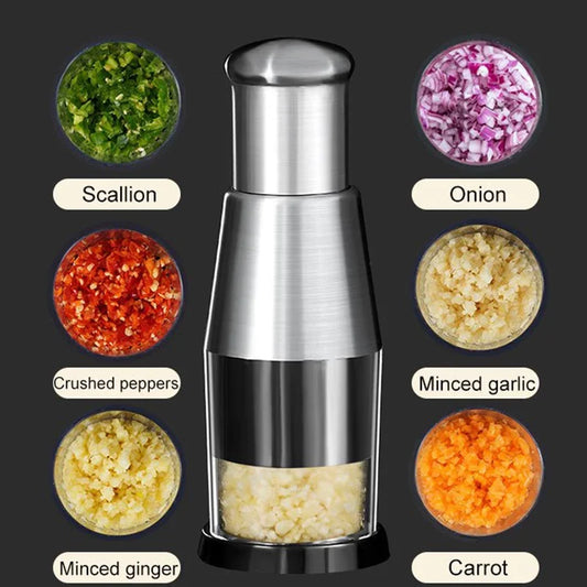 Manual Garlic Crusher & Onion Chopper