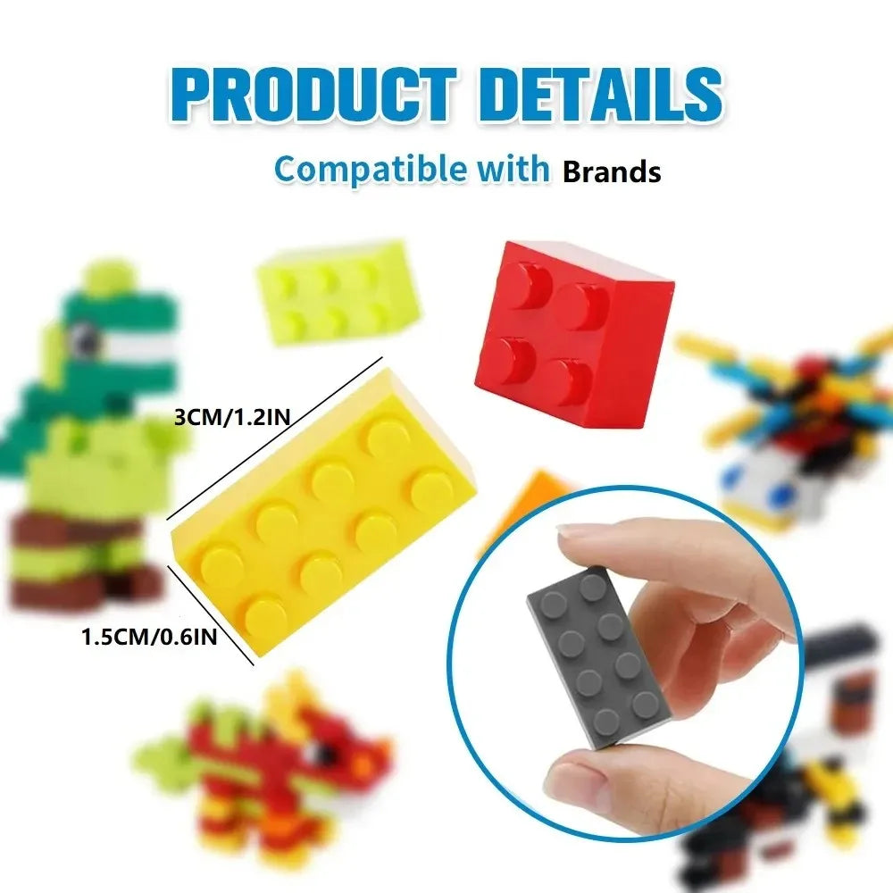 Kids DIY Building Blocks Set Toys Urban Classic Building Blocks Assembled Educational Toys for Boys Girls Christmas Gift