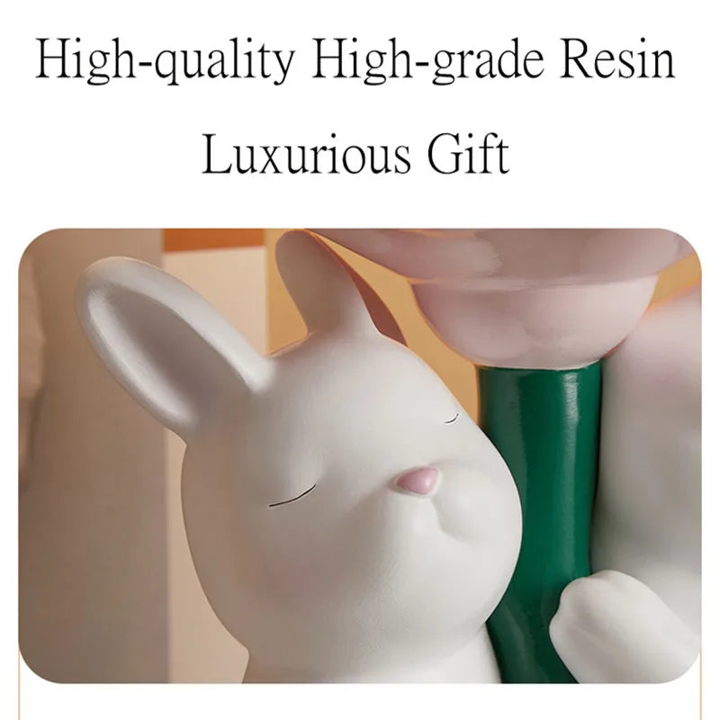 Whimsical Rabbit Lamp - Princess Room Delight