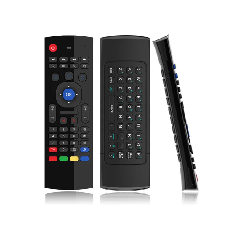 2.4GHz MX3 Air Mouse Wireless Mini Keyboard Remote Control With Multimedia Keys For Android TV Box Smart TV PC Linux Windows