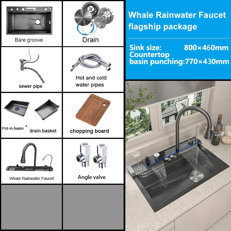 Embossed Single Slot Digital Wash Basin