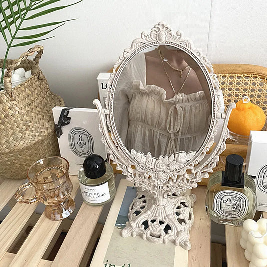 Oval Makeup Mirror - Timeless Beauty Essential