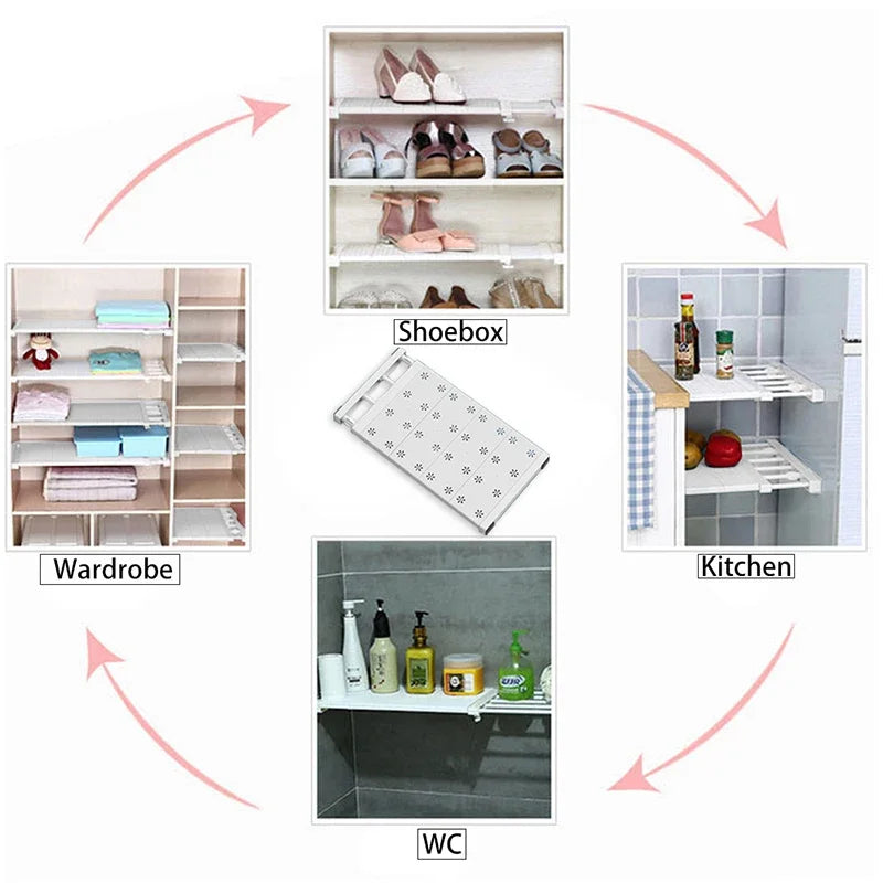 Adjustable Expandable Wardrobe Divider - Versatile Storage Solution