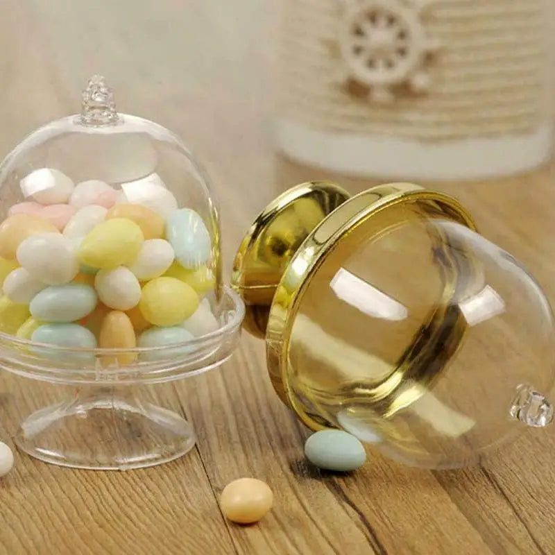 Creative Transparent Plastic Candy Box Set