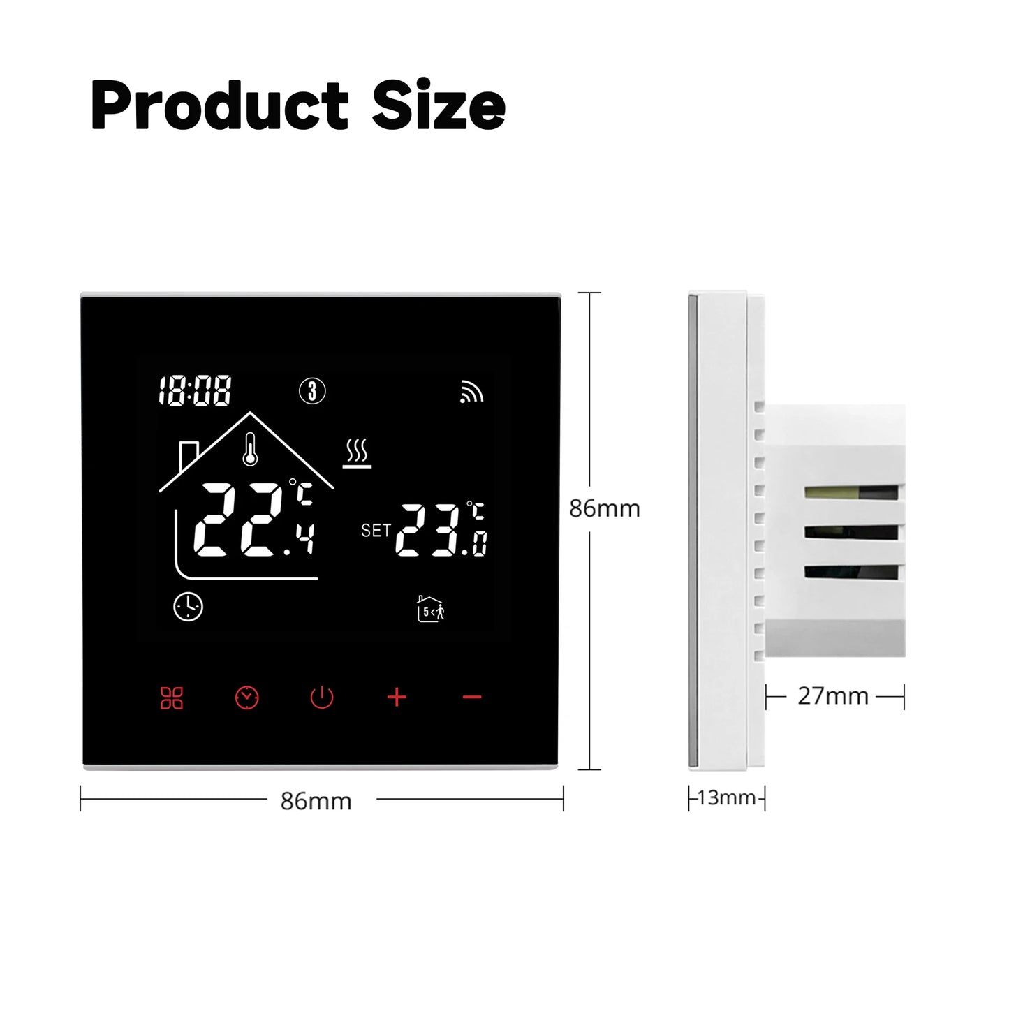 Tuya WiFi Smart Thermostat for Electric Floor Heating Water/Gas Boiler Temperature Controller