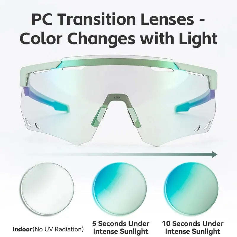 ROCKBROS Cycling Glasses | UV400 Sports Sunglasses