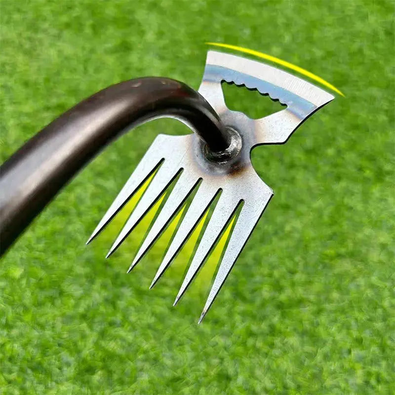 2-in-1 Manual Weed Remover and Garden Shovel