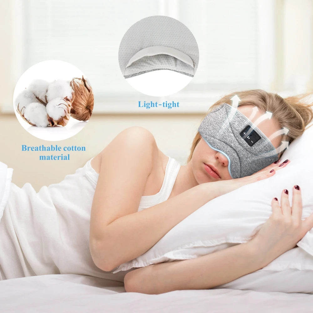 BT5.0 Sleep Mask Headphones for Travel