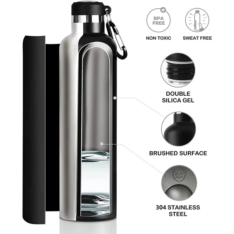 FEIJIAN 1000ml Stainless Steel Thermos Bottle