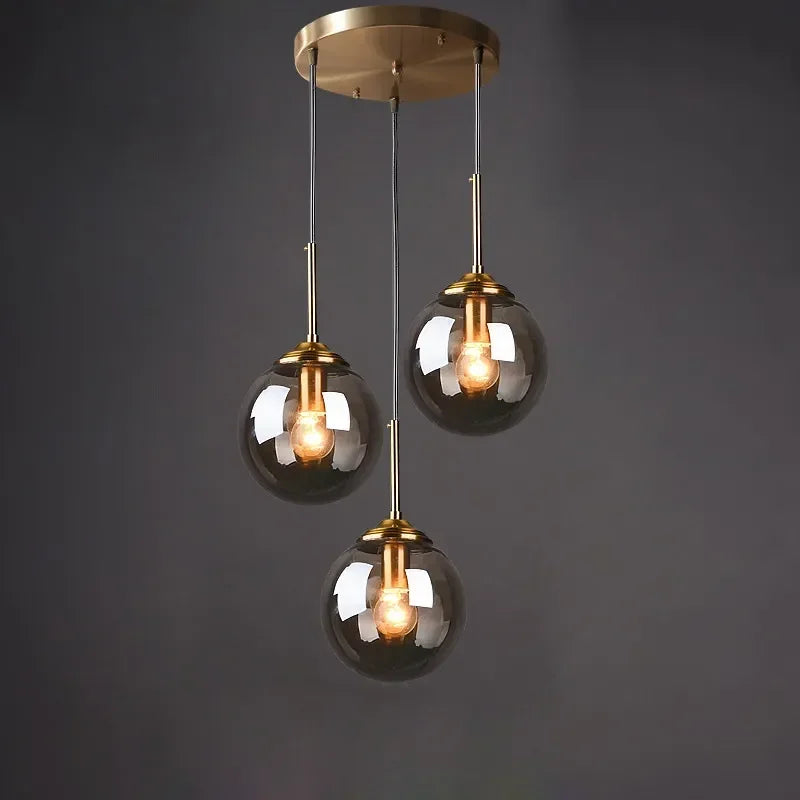 Glass Ball Pendant - Modern Chandeliers