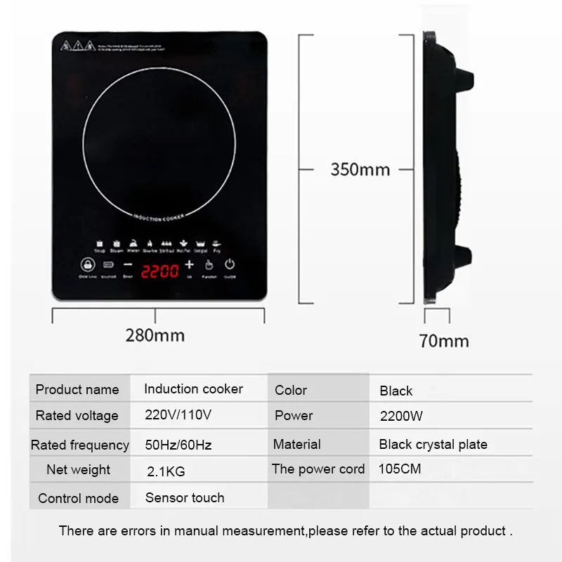 110V Induction Cooker & Hot Pot Oven