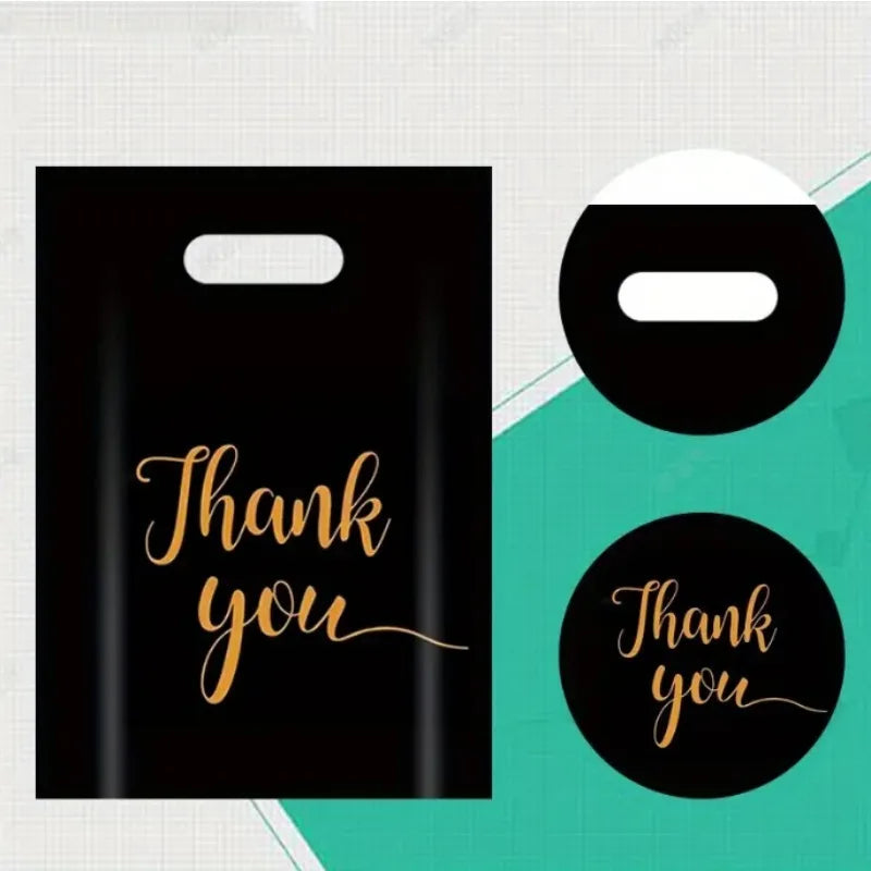 Thank You Handbag Candy Gift Bags (10/100PCS)