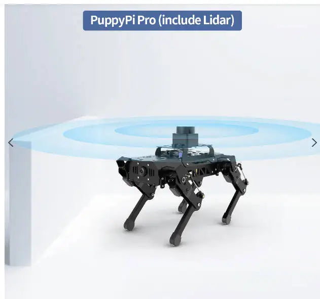 Puppy Pi Hi wonder Quadruped Robot with AI Vision