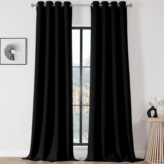 1PC blackout Curtains Light Blocking Drapes