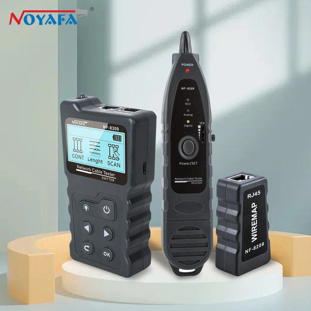 NOYAFA NF-8209 RJ45 Cable Tracker - Network Wire Tester