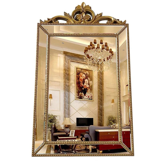 Antique Makeup Mirror - Timeless Living Room Décor