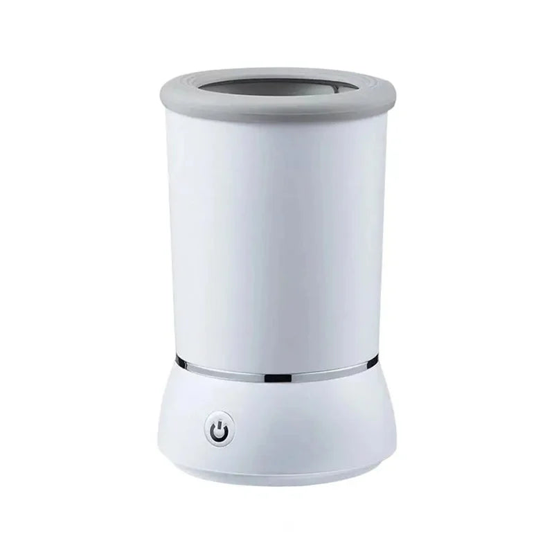 Portable Automatic Dog Paw Cleaner Cup - Rechargeable 2 in 1 Pet Foot Washer with Soft Brush - High Power - Suitable for Big Dogs and Cats