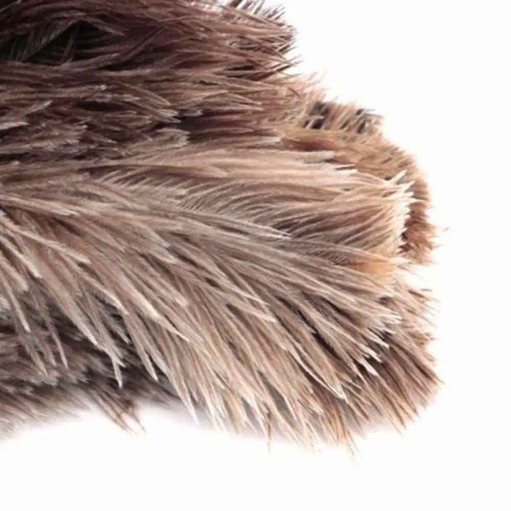 32cm Ostrich Natural Feather Duster Brush Wood Handle Anti-static Cleaning Tool Household Furniturer Car Dust Cleaner Tools