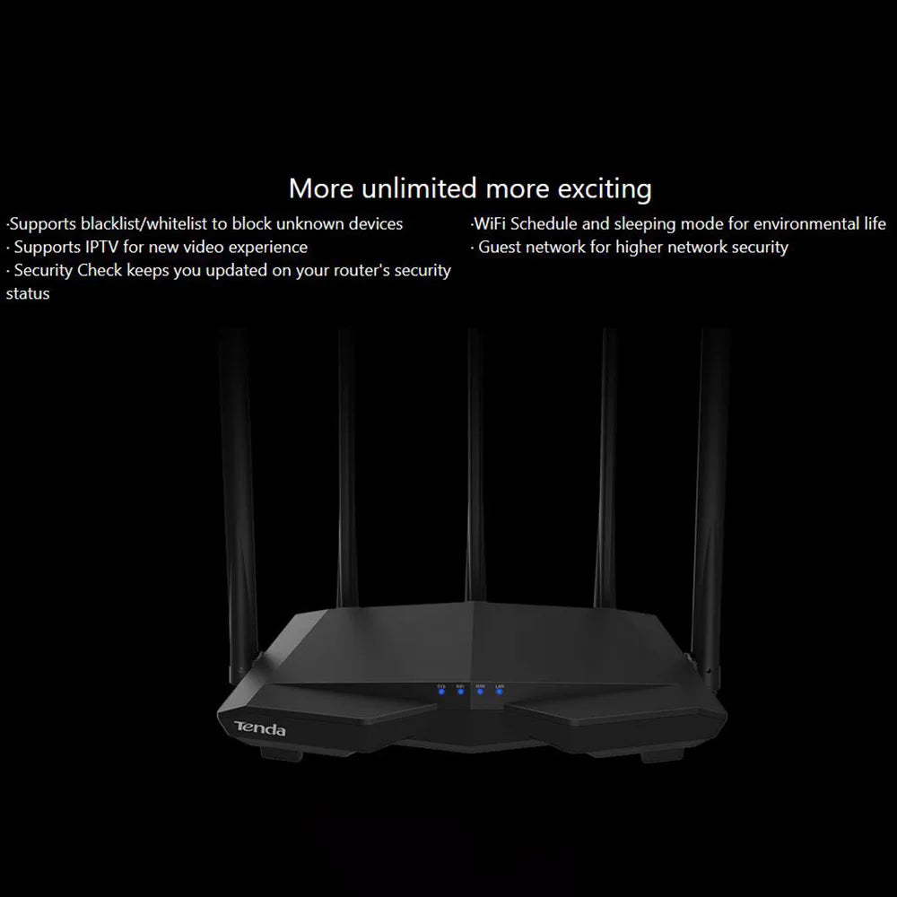 Tenda AC7 Dual Band Wireless AC1200 Router