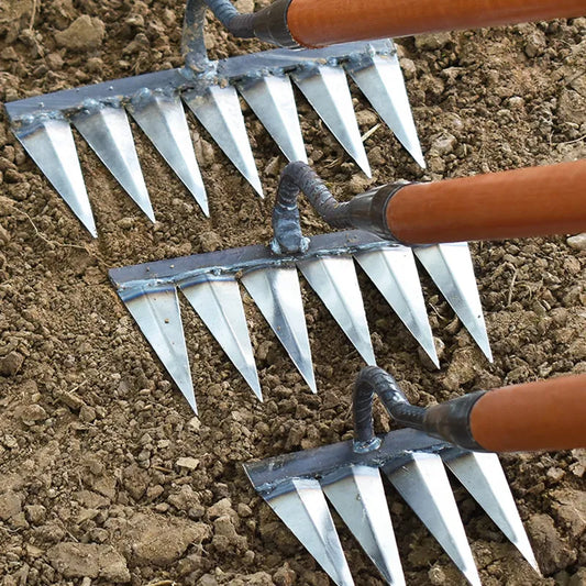 Steel Gardening Hoe Weeding Rake Tool