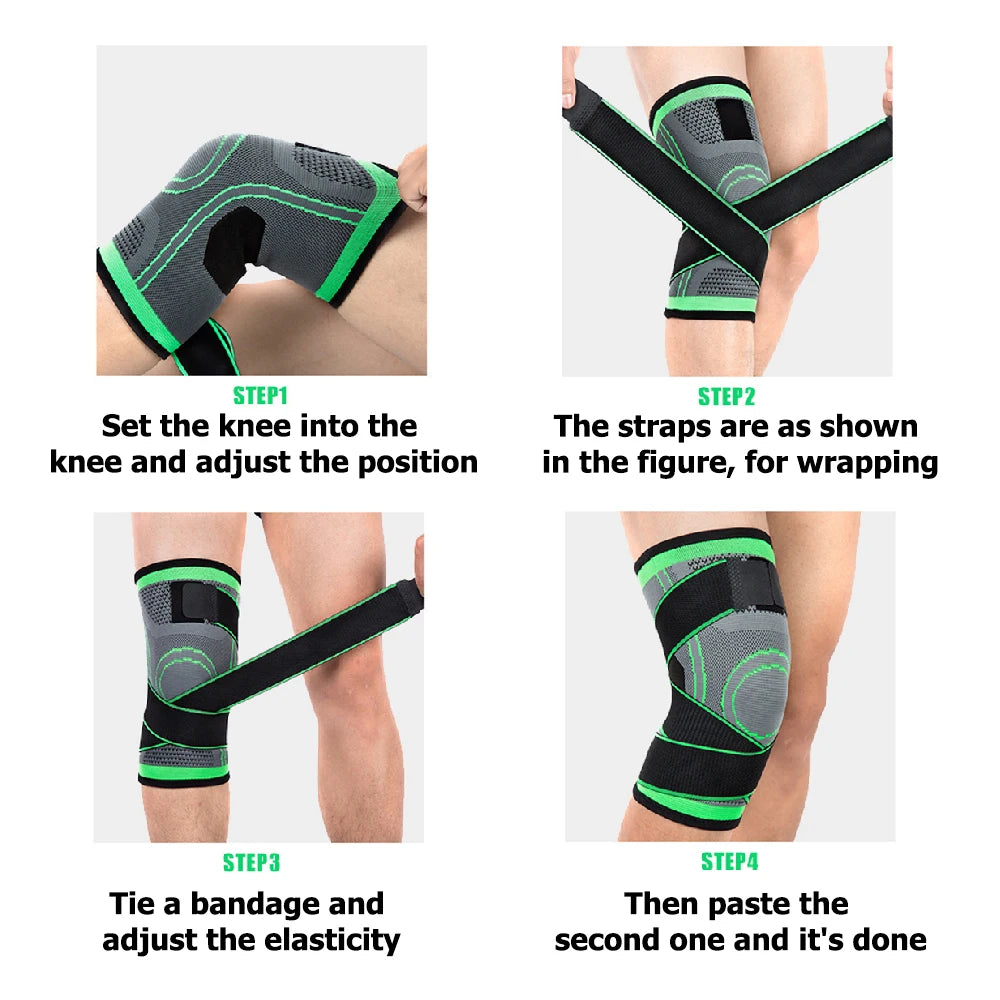 Knee Pads Braces | Sports Support Compression Sleeve