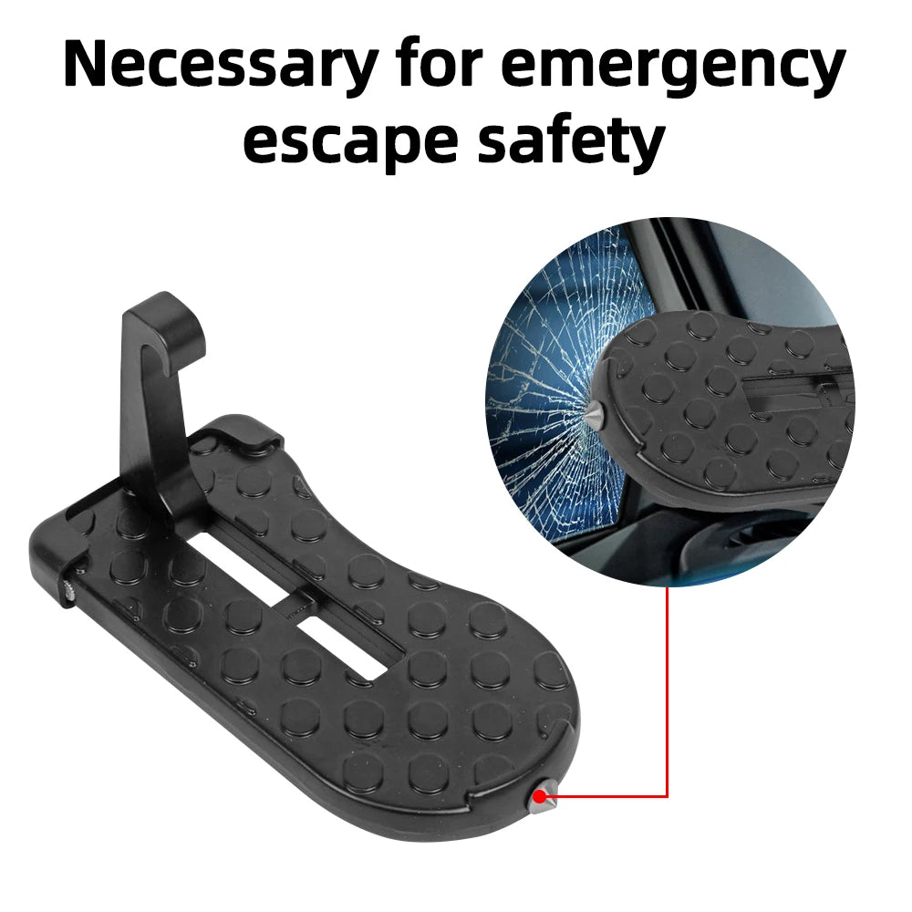 Caer Foldable Car Roof Rack Step - Universal Car Latch Hook