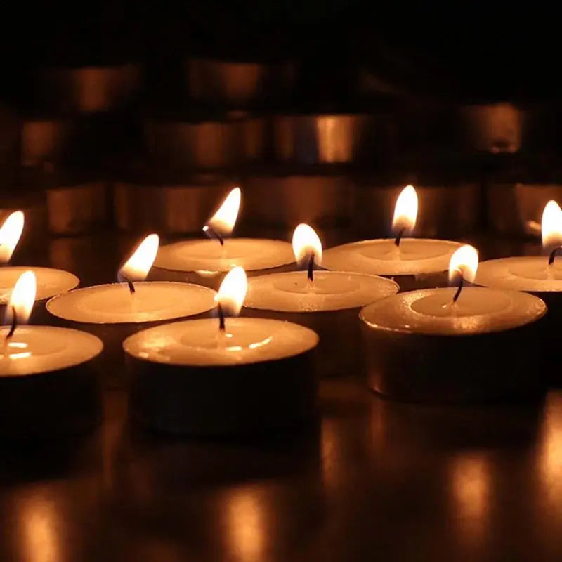 Box of 10 Smokeless Tealight Candles