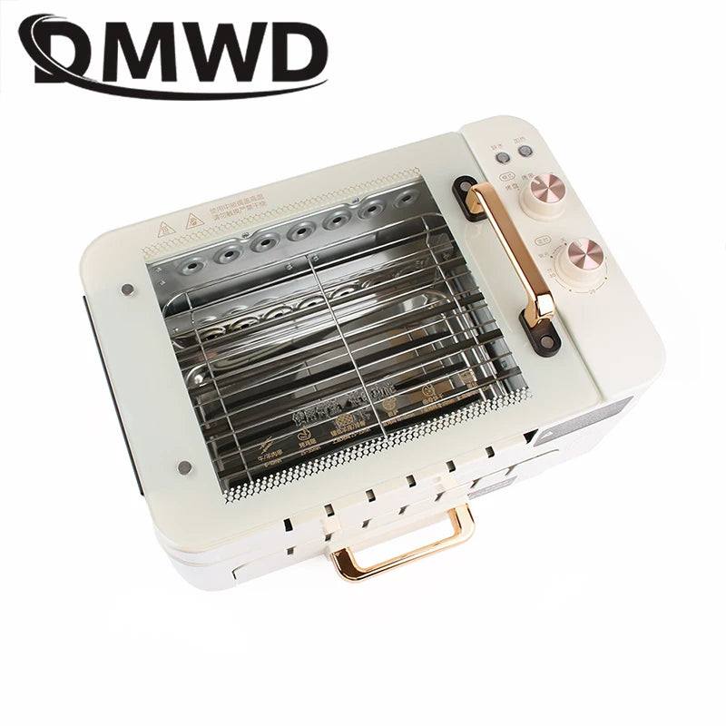 Smokeless Electric BBQ Rotating Grill & Oven