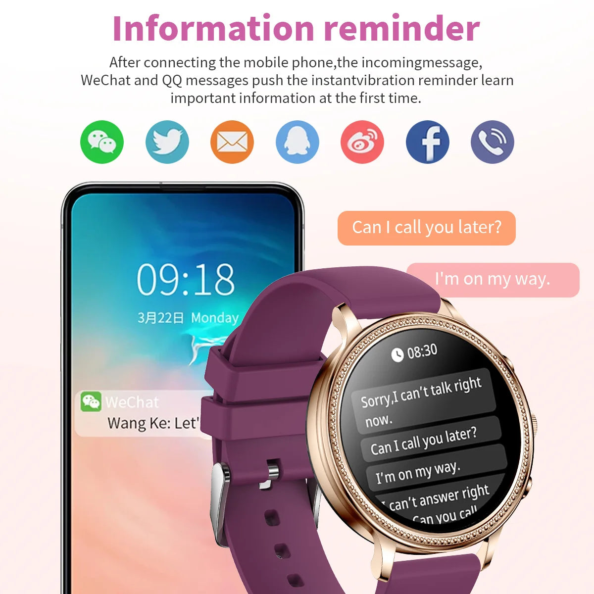 LIGE Luxury Smart Watch with Bluetooth, Call, Health Monitoring & Sports Features