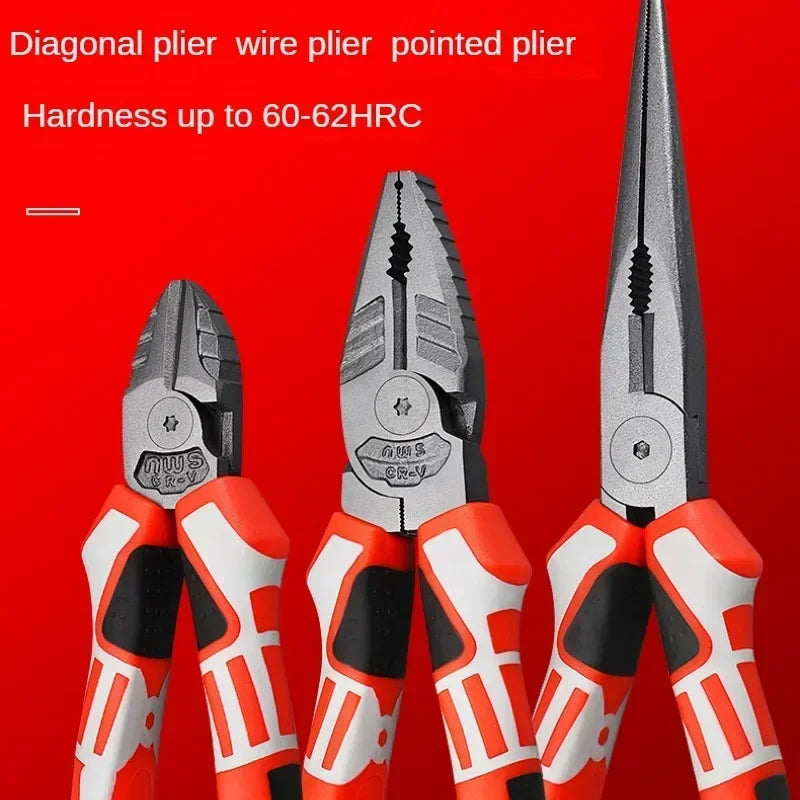 Industrial-Grade Multi-Functional Wire Pliers Set