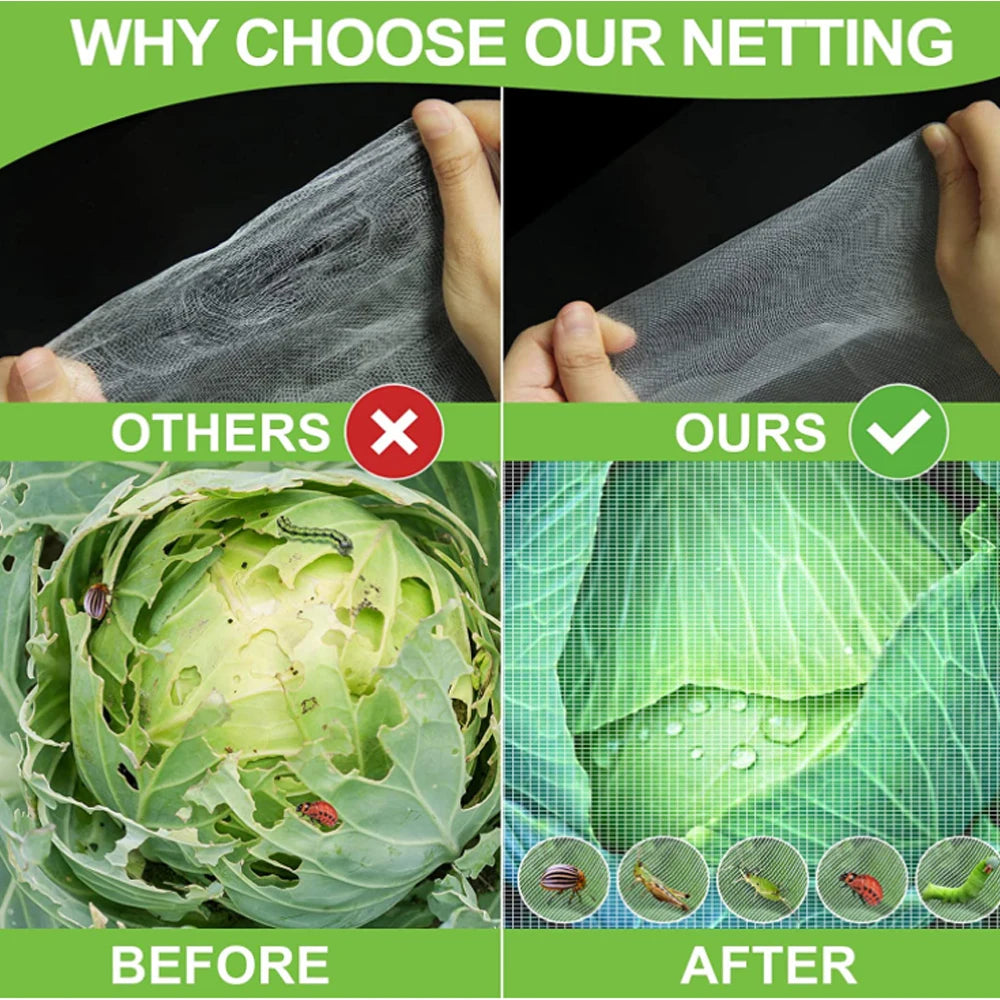 Nylon Mesh Net for Garden Plant - Pest Control and Protection