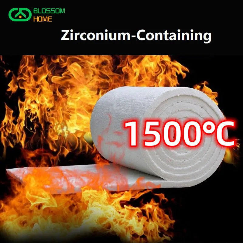 High Temperature Resistance 1500℃ Zirconium Bearing Ceramic Fiber Blanket