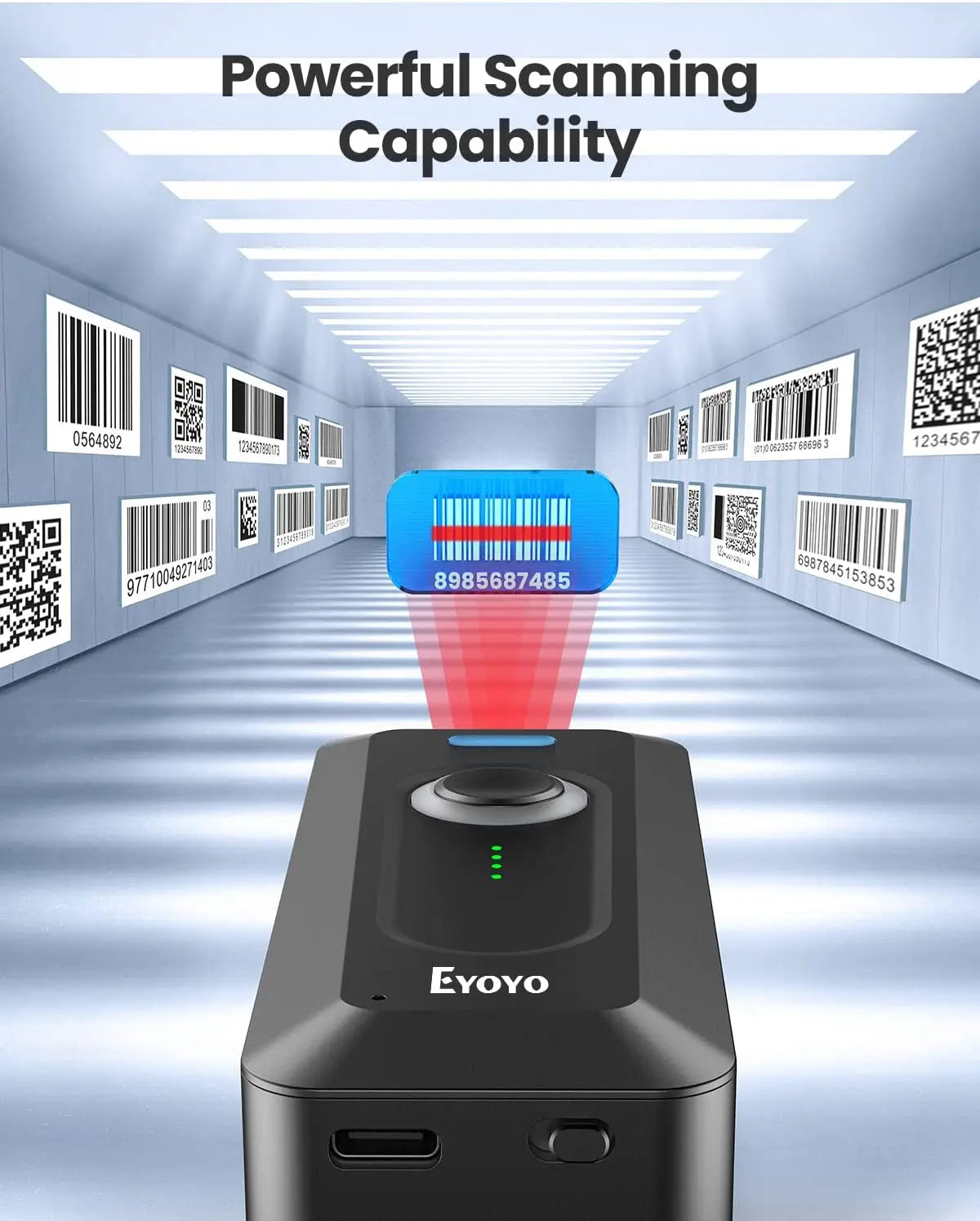 EY-039 2D Bluetooth Barcode Scanner