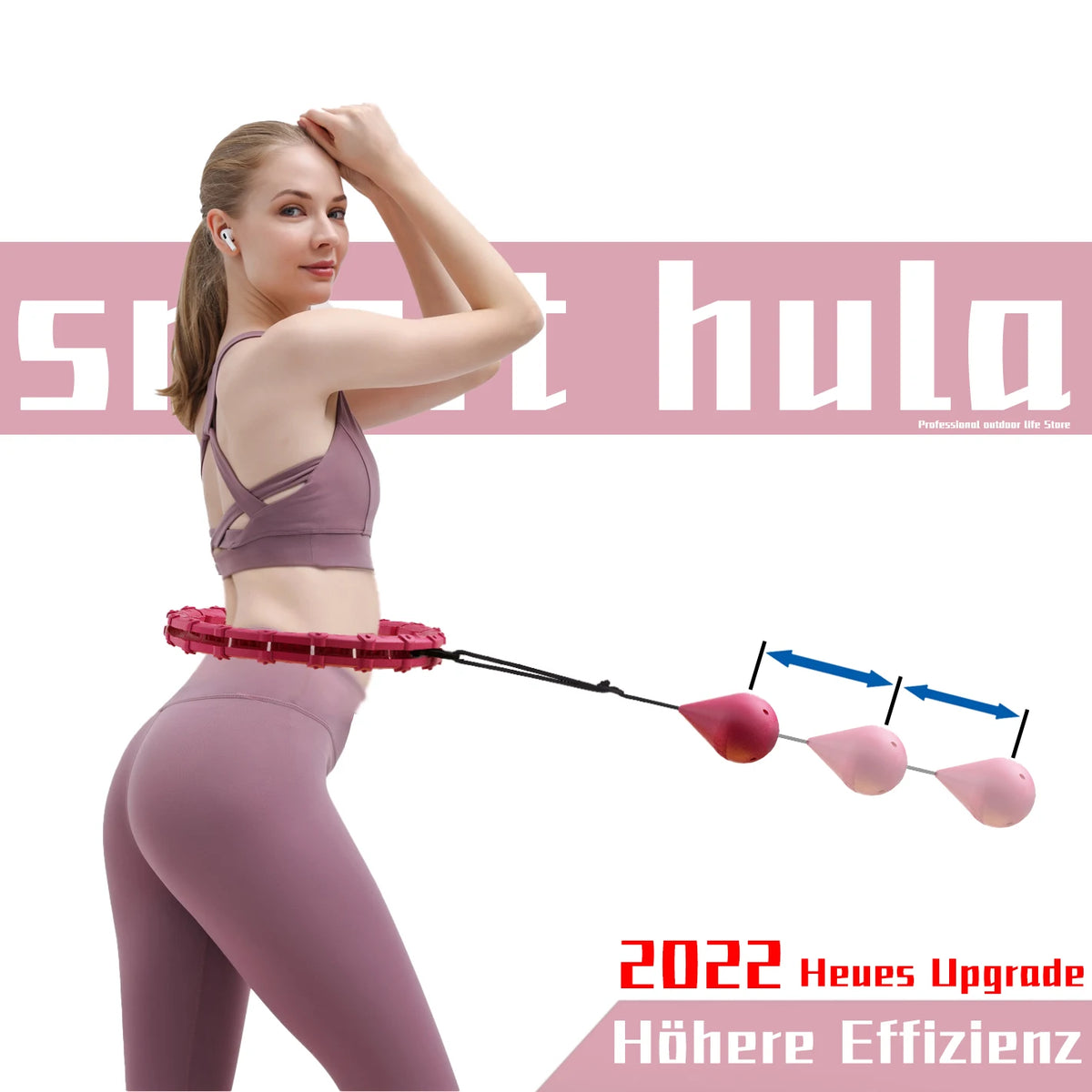 Smart Adjustable Sport Hoops - Abdominal Thin Waist Exercise