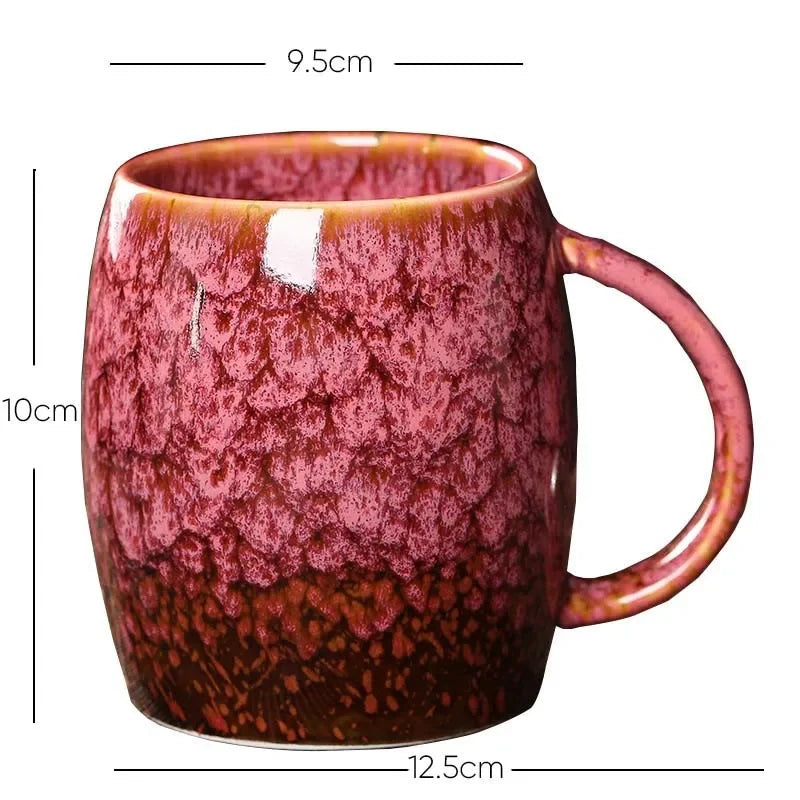 480ml Exquisite China Ceramic Mug with Handle