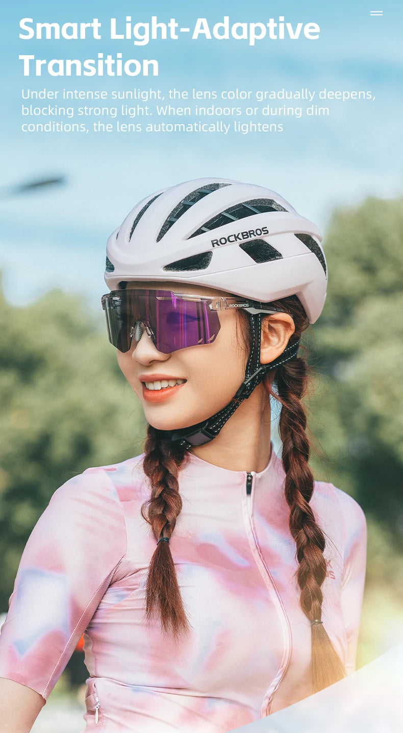 ROCKBROS Cycling Glasses | UV400 Sports Sunglasses