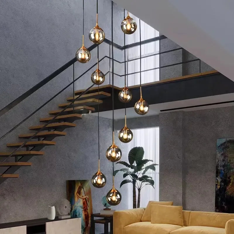 Glass Ball Pendant - Modern Chandeliers