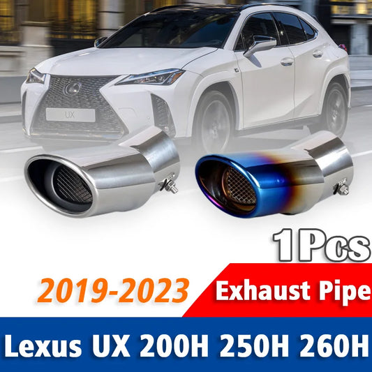 Lexus Stainless Steel Exhaust Pipe Muffler / Tailpipe Muffler Tip For Lexus