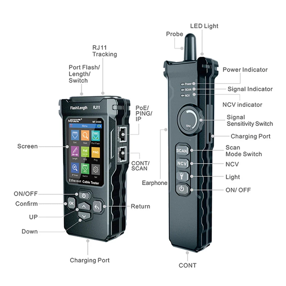 NOYAFA NF-8506 Network Cable Tester