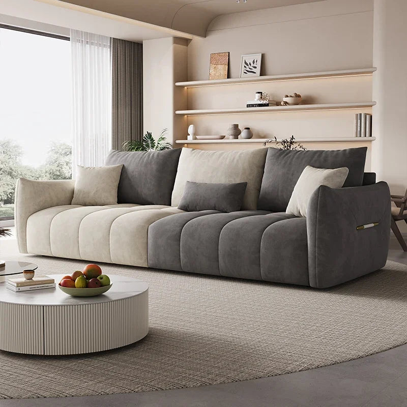 Modular Nordic 3-Seater Sectional Sofa Set