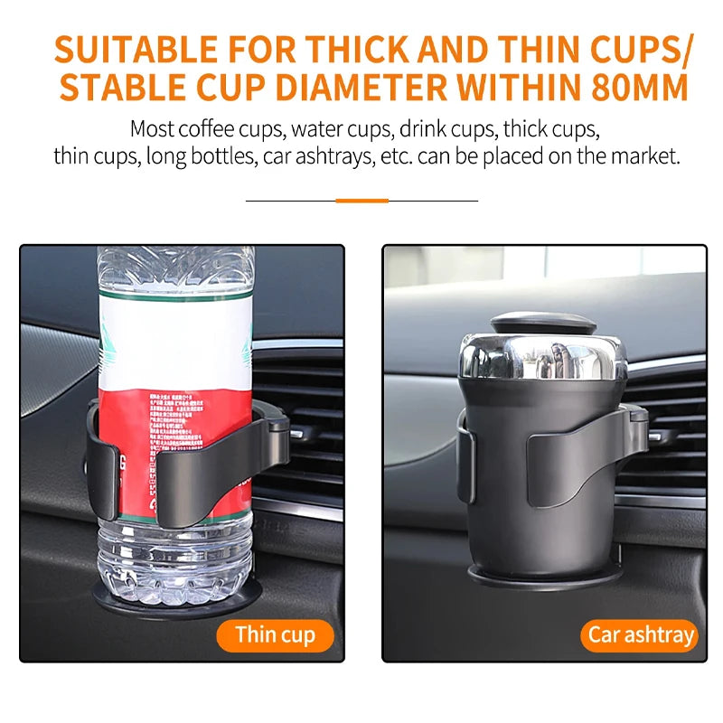 New Car Air Vent Cup Bottle Holder - In Car Bottle Holder