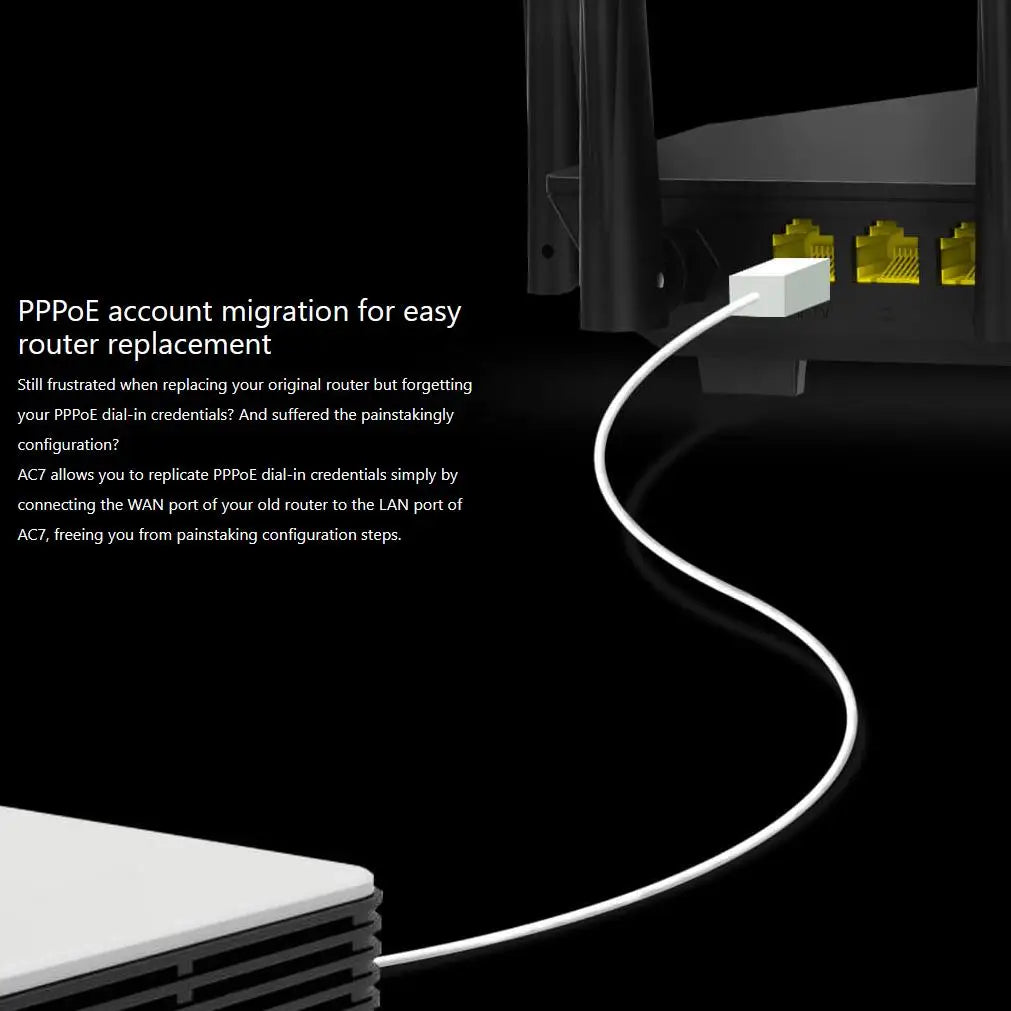 Tenda AC7 Dual Band Wireless AC1200 Router