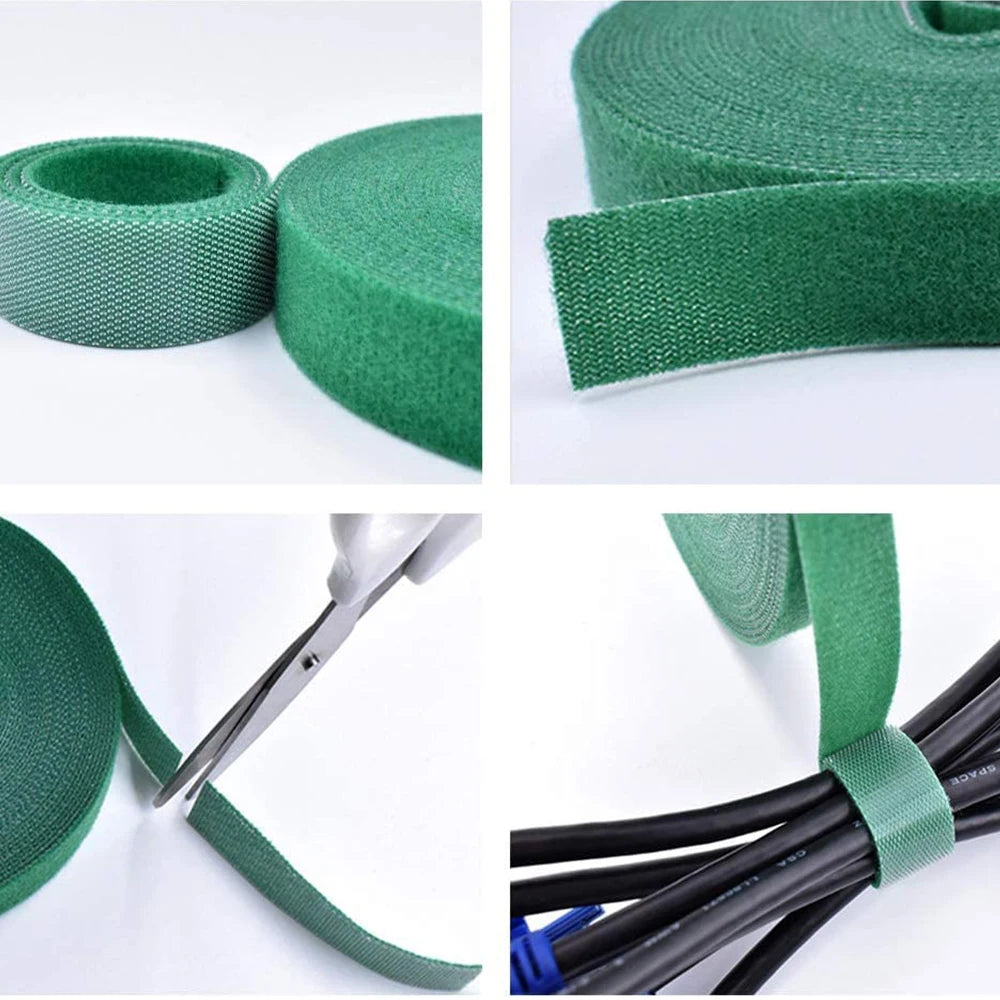 3Pcs 5m Plant Ties Nylon Bandage for Gardening