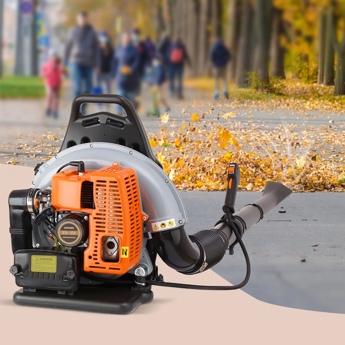 Commercial Grade 65CC Backpack Leaf Blower