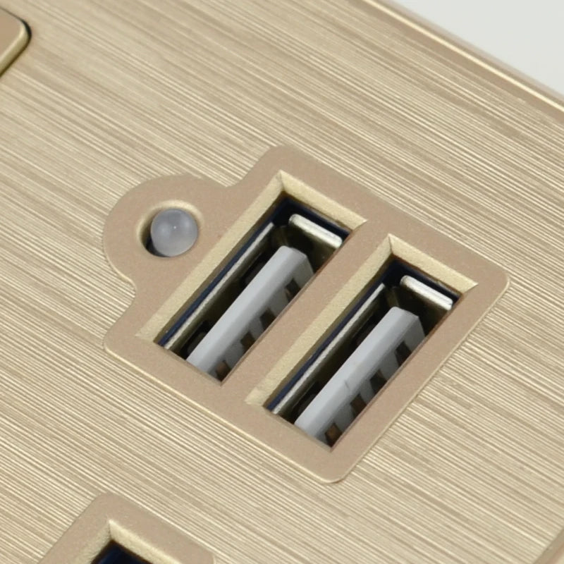 Wall Electrical Switches with USB  Socket