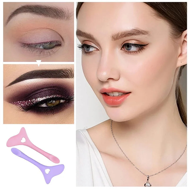 Versatile Silicone Makeup Stencil Set