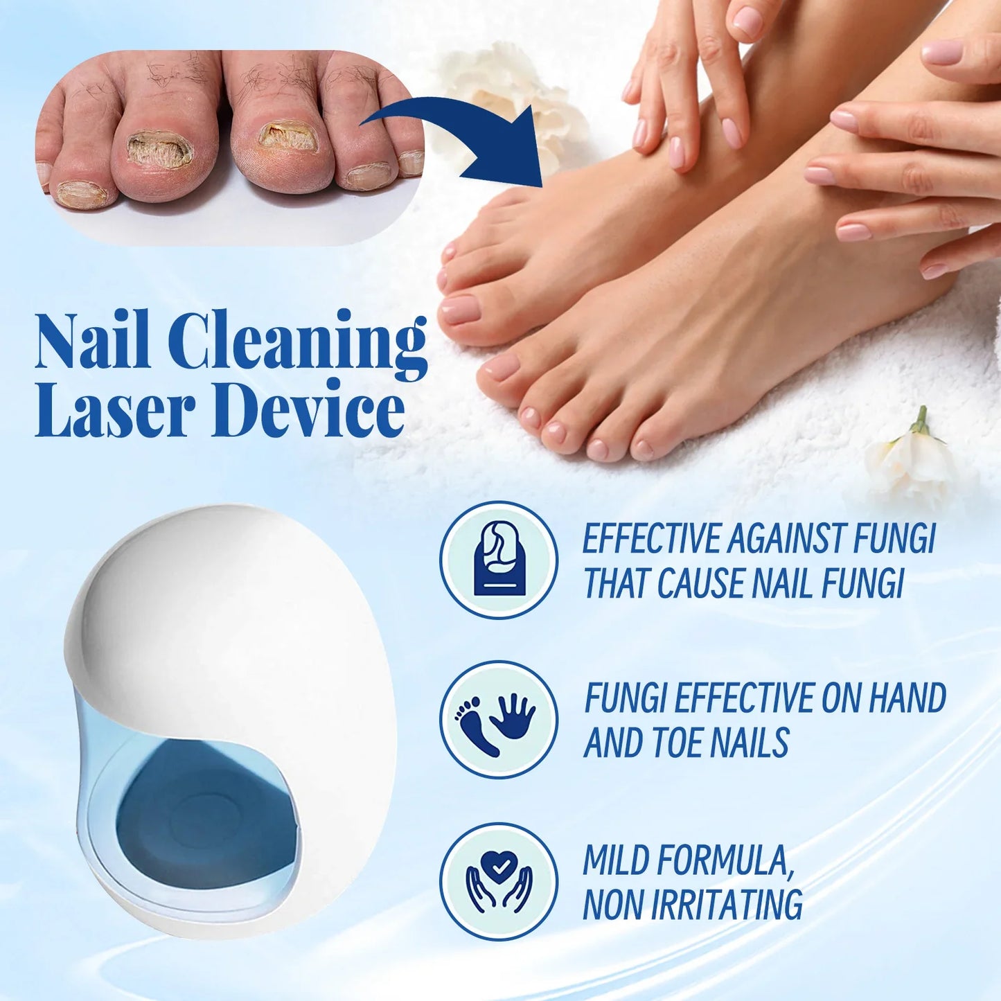 Laser Nail Fungus Treatment Device - Footcare