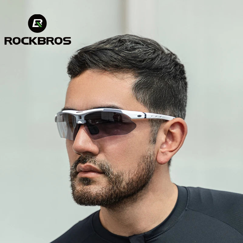 ROCKBROS Polarized Cycling Glasses | Men's Sports Sunglasses